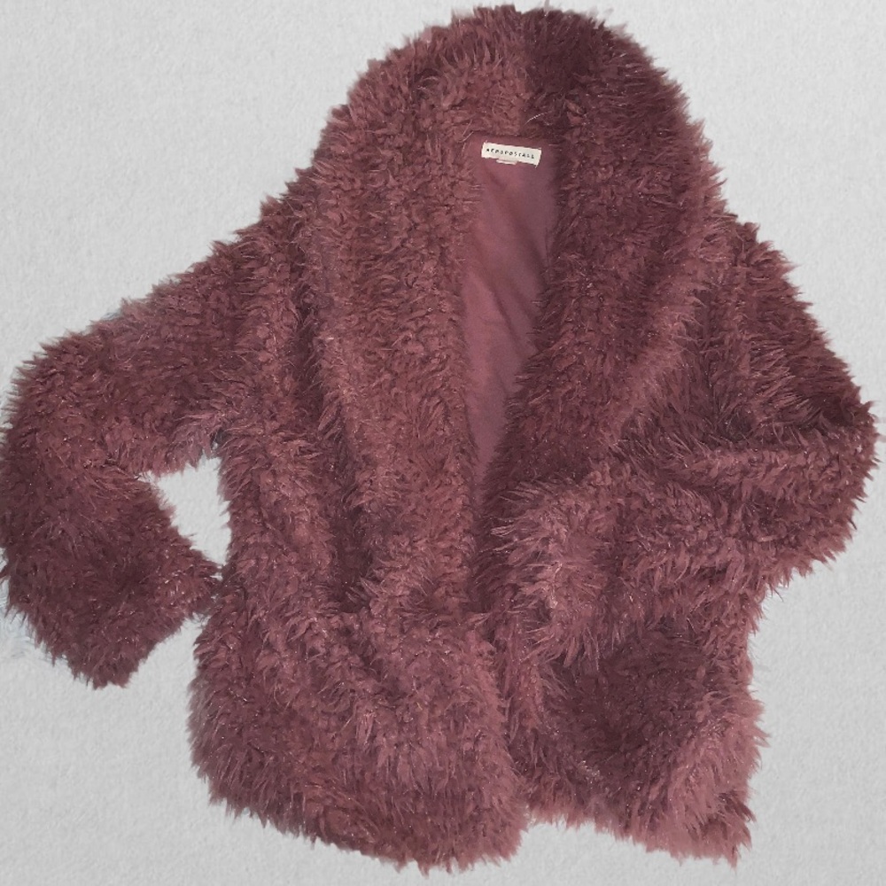Fuzzy Aeropostale jacket/cardigan